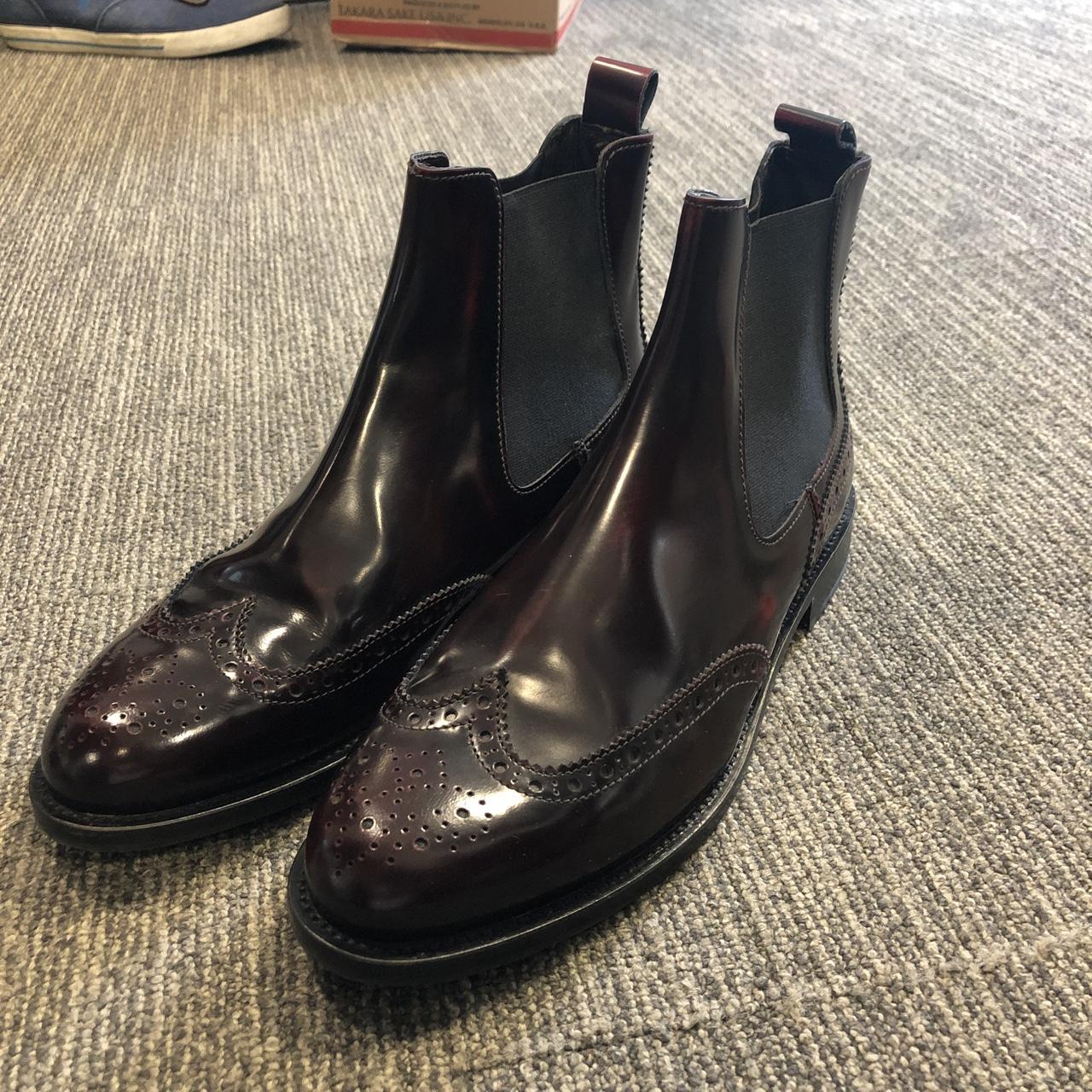 Russell and bromley outlet brogue chelsea boots