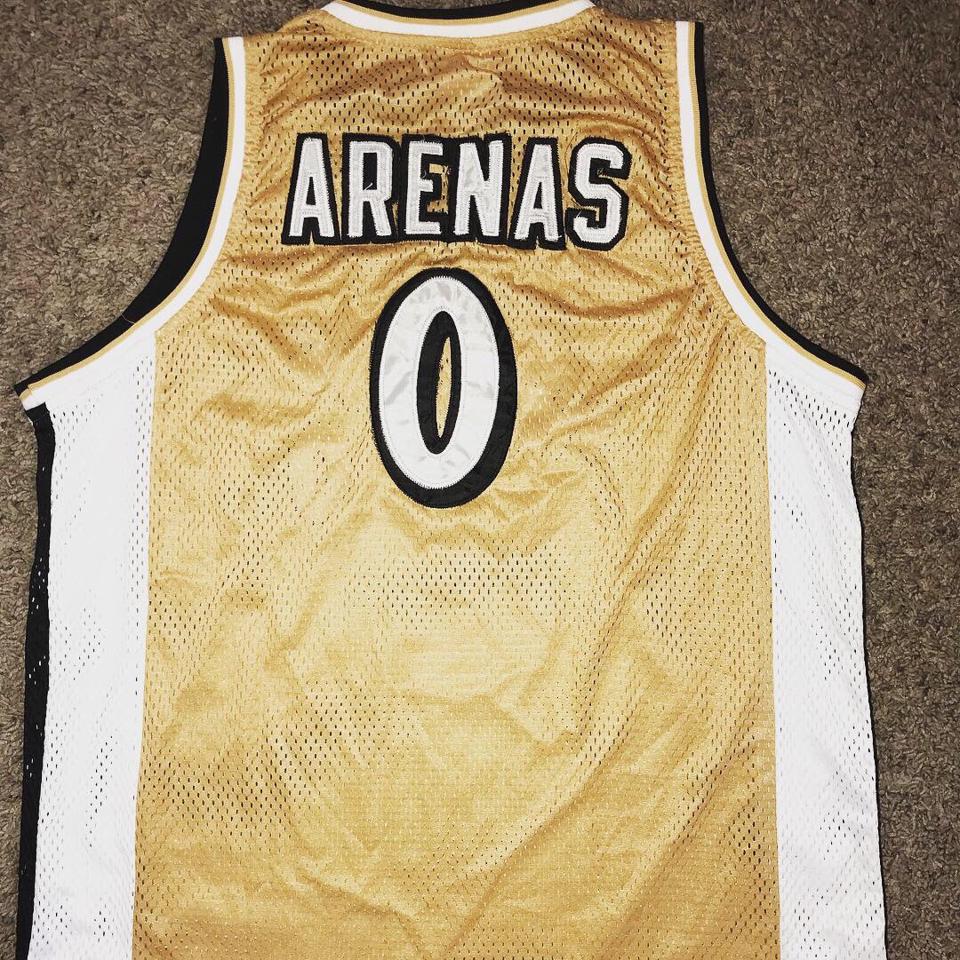 Gilbert arenas gold jersey online