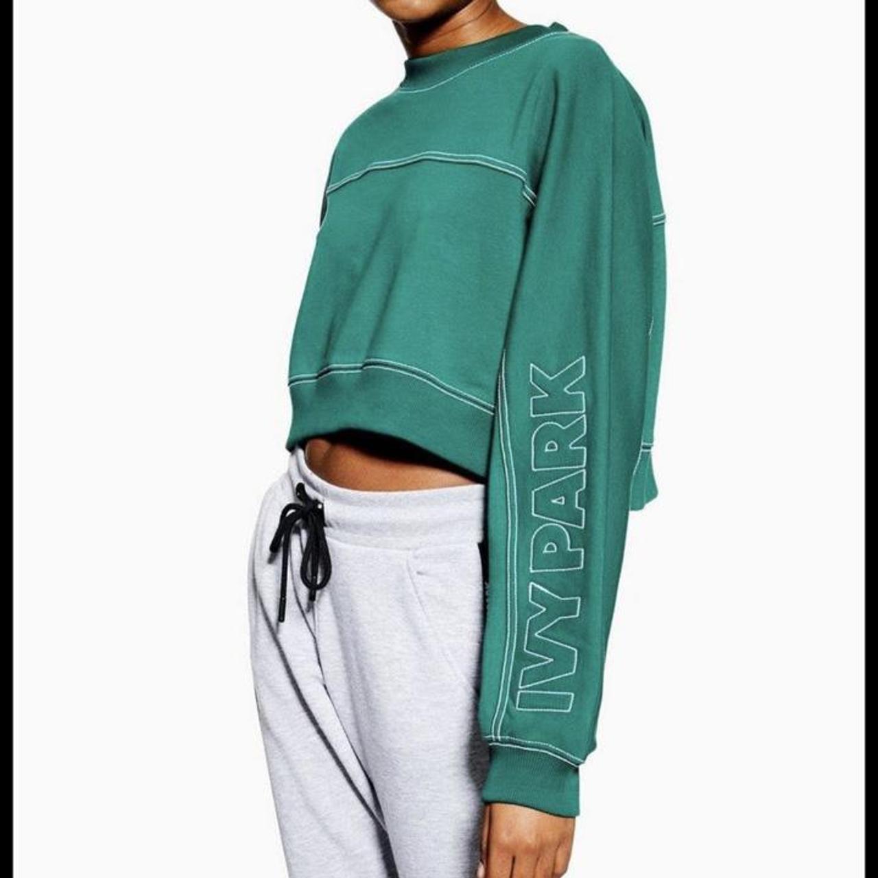 ivy park sweatshirt green