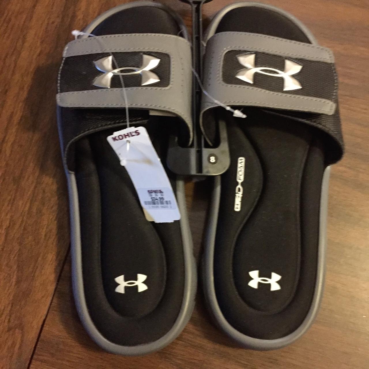 Under armour sale slides kohls