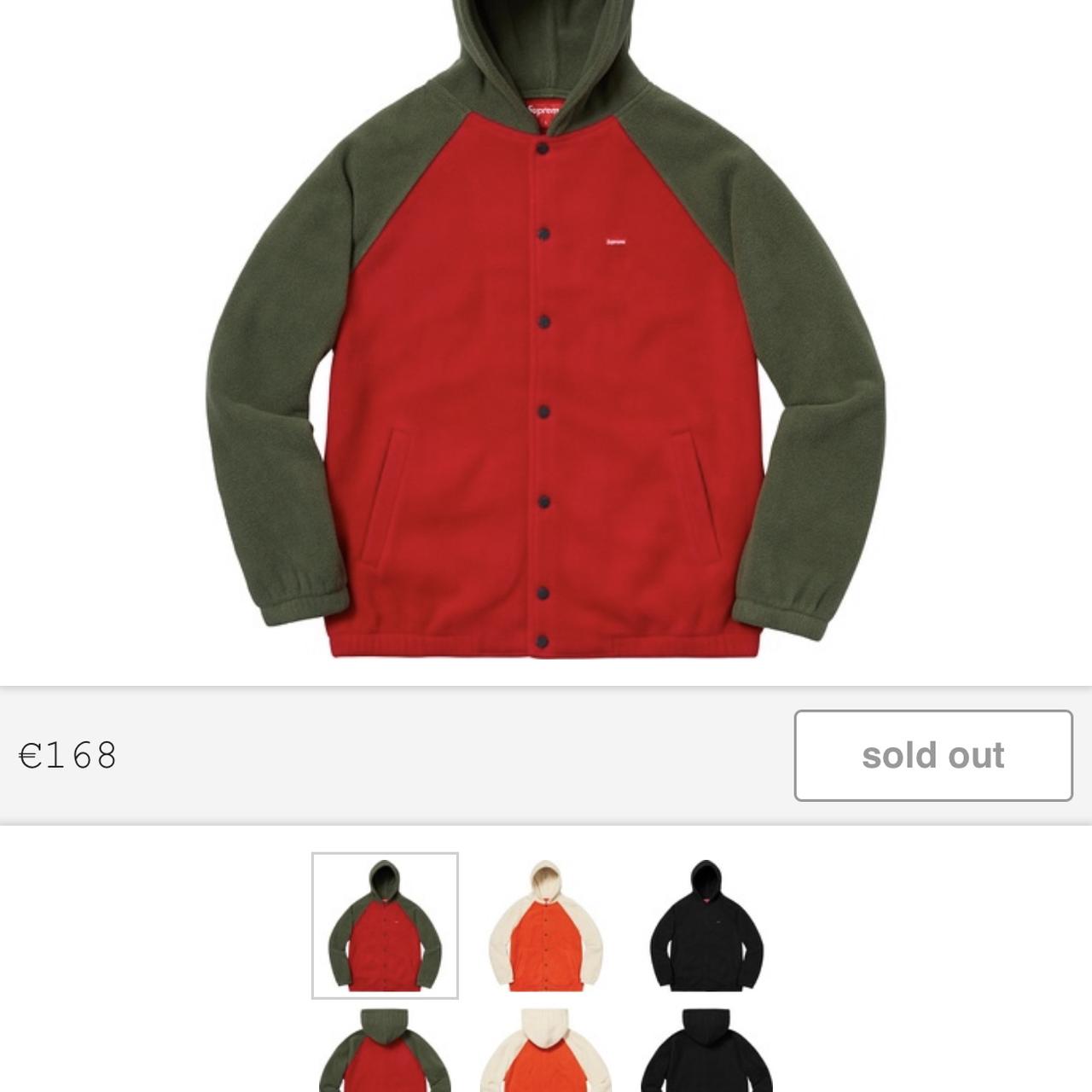 Supreme polartec shop hooded raglan jacket