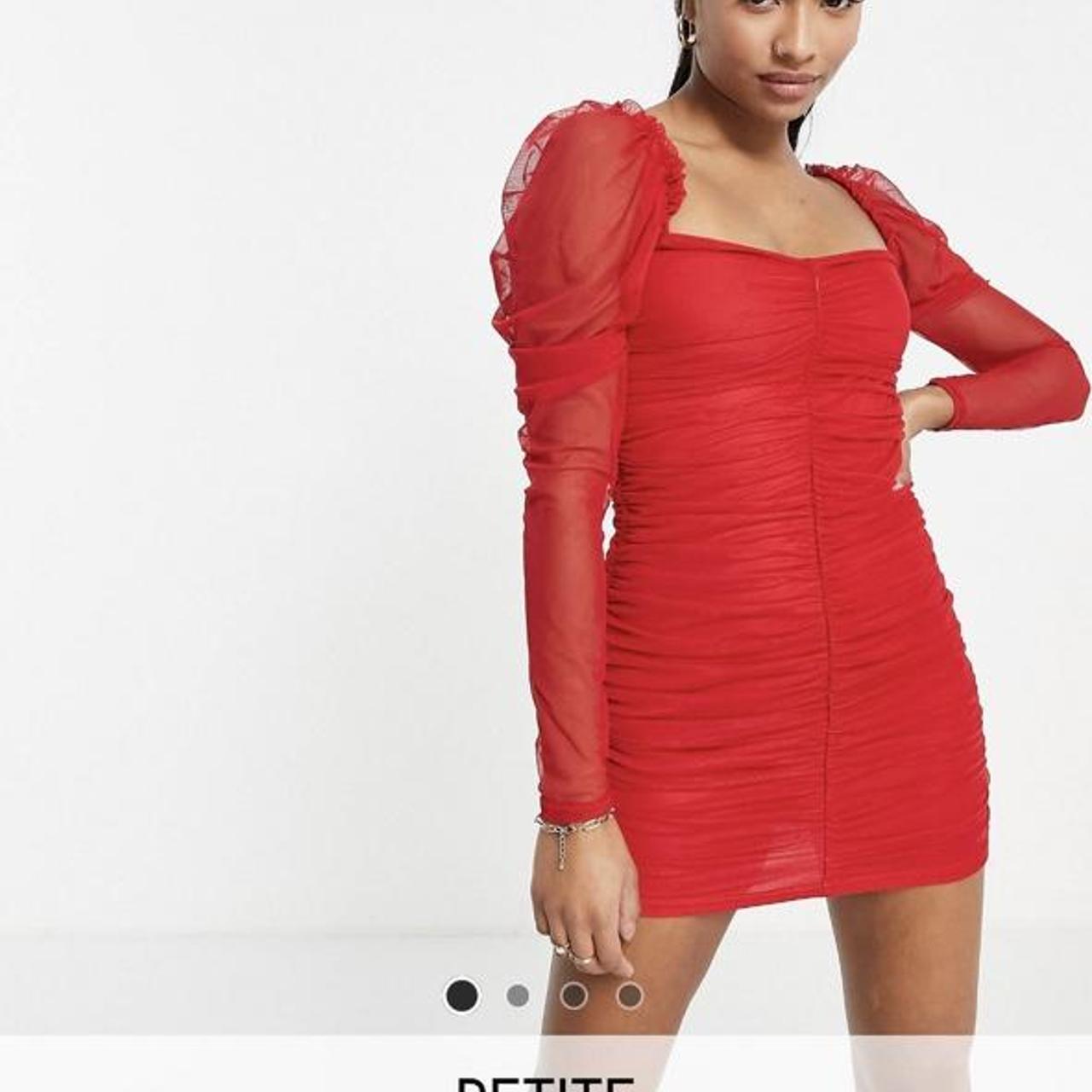 Missguided red bodycon dress Never worn still with