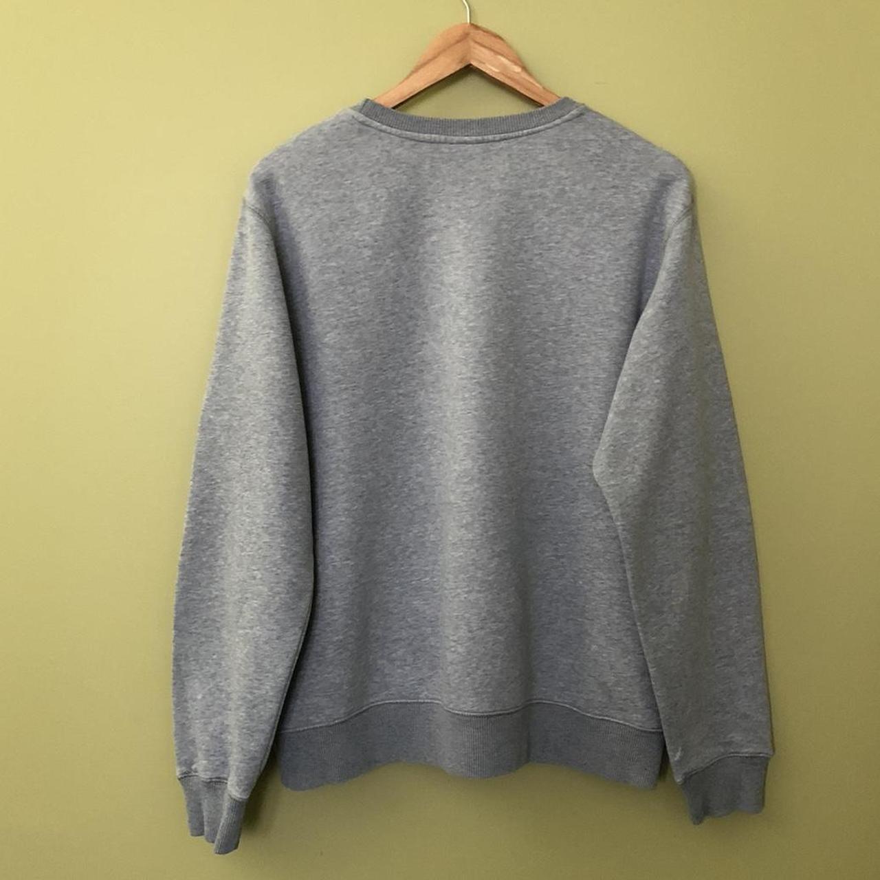 Nike Men's Grey and Black Sweatshirt | Depop