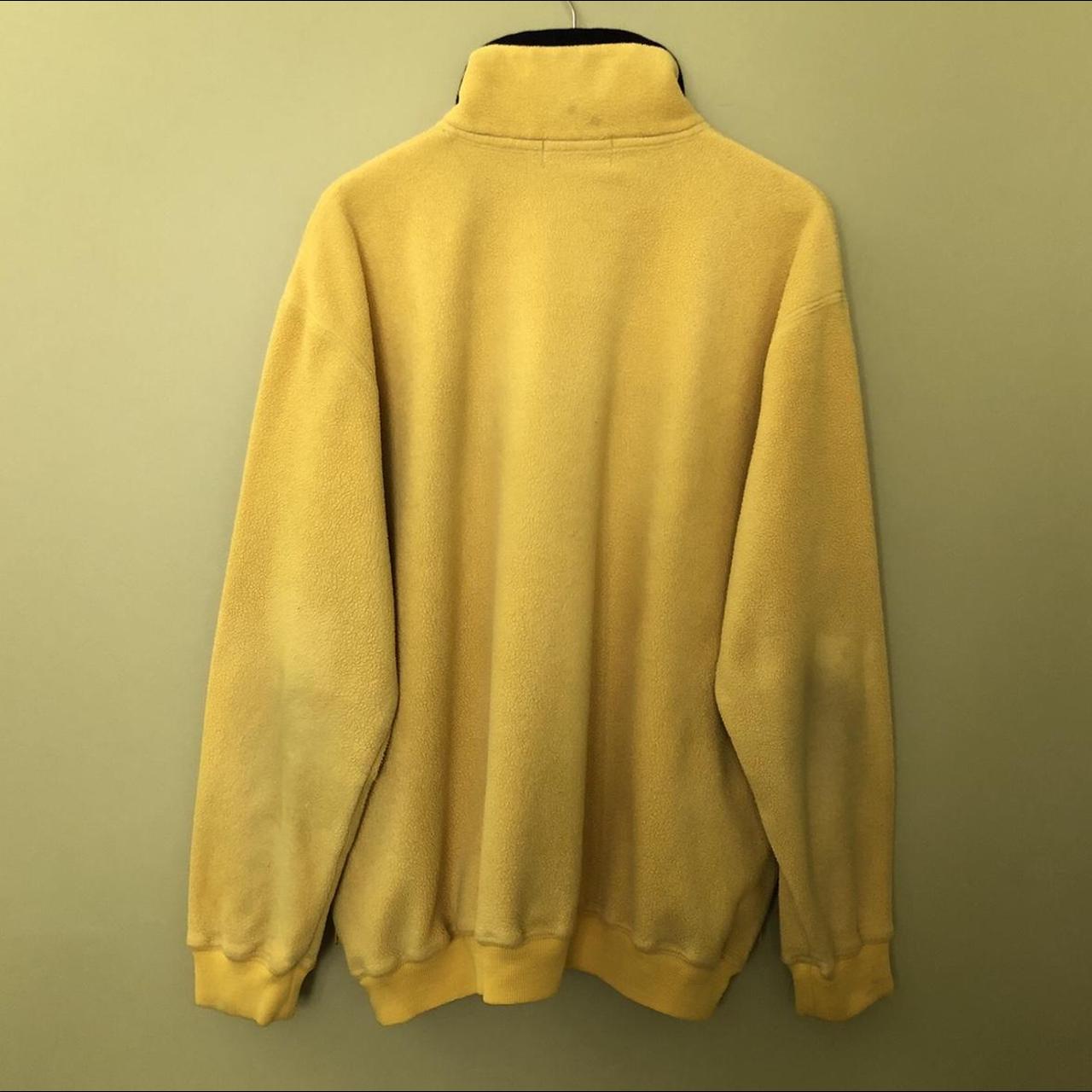 Vintage Polo Sport Fleece Yellow Vintage 90s Polo... - Depop