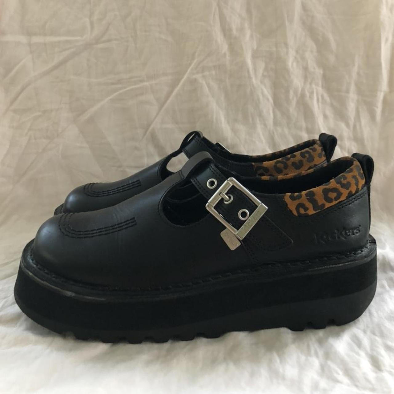 kickers platform loafers