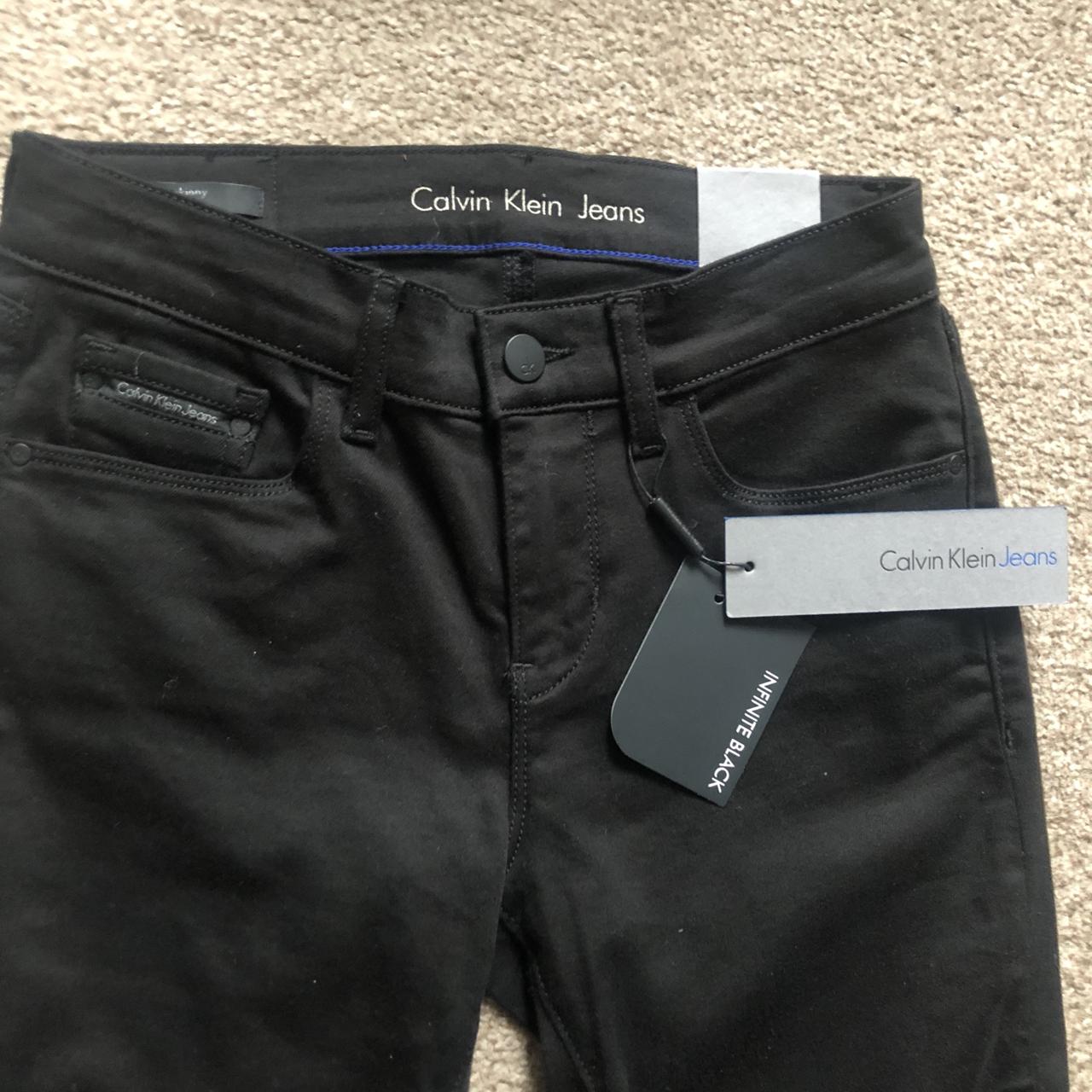 Calvin klein outlet infinite black jeans