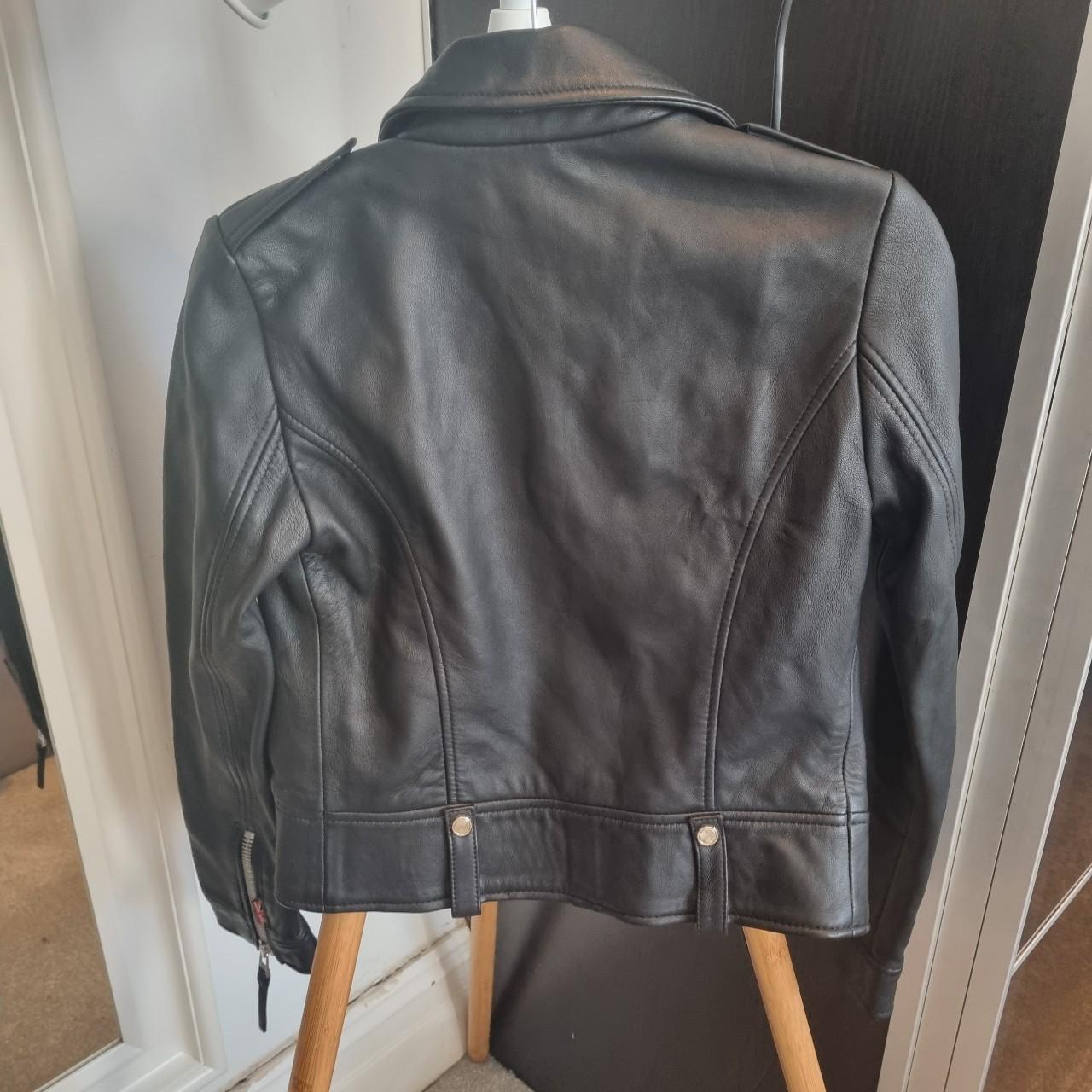 Boda skins genuine leather jacket. RRP £400 -... - Depop