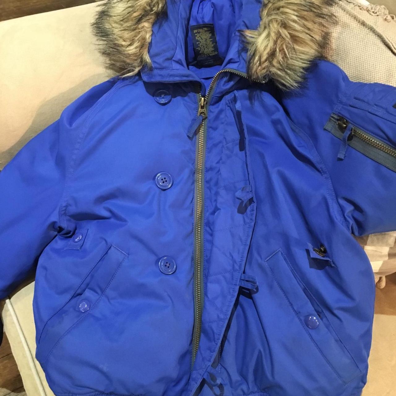 Blue Ralph Lauren Puffer Jacket. Can use as ski... - Depop