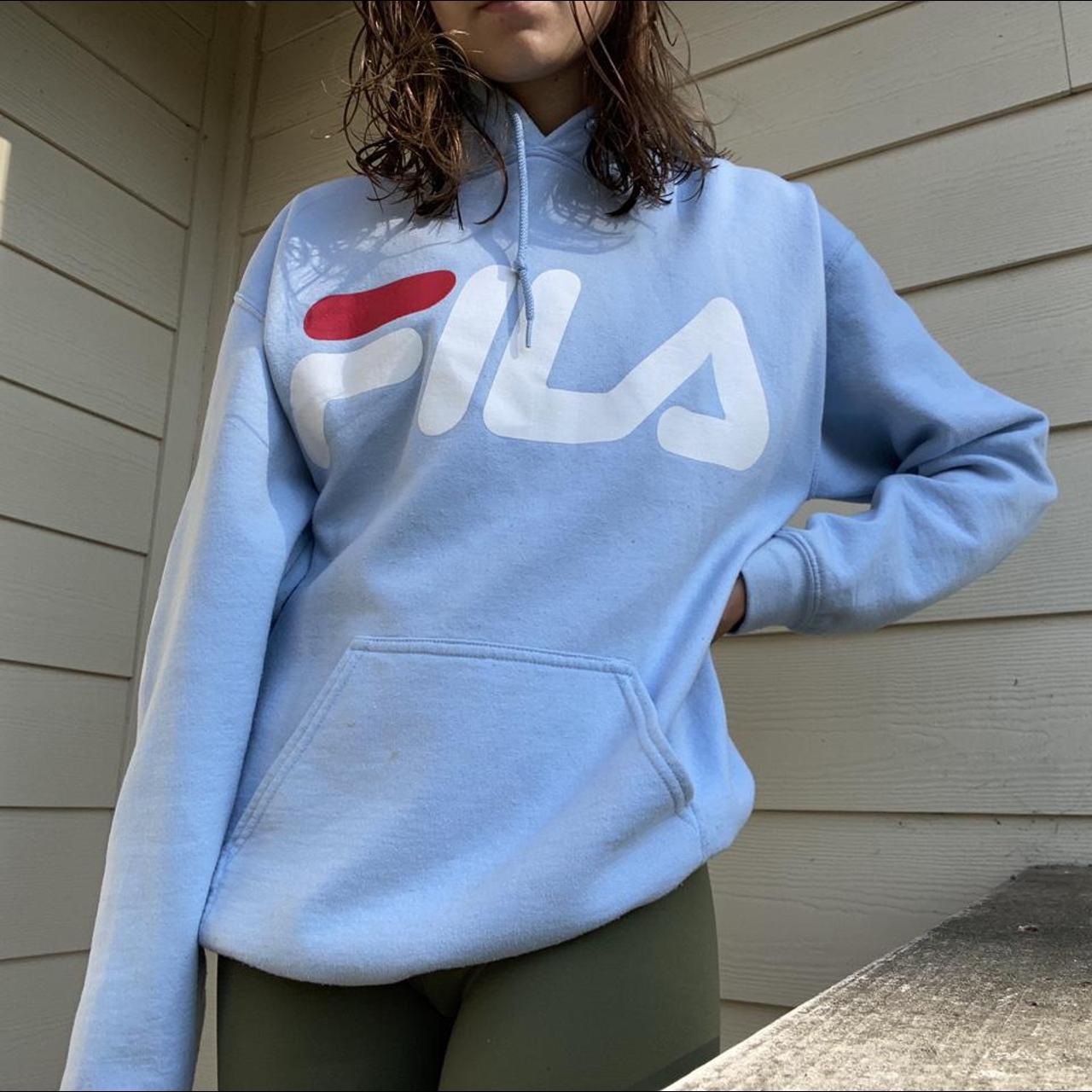 Fila sky cheap blue hoodie