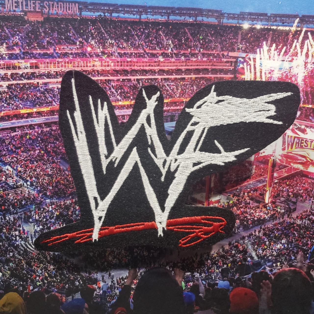 WWF ATTITUDE ERA SCRATCH LOGO WRESTLING IRON