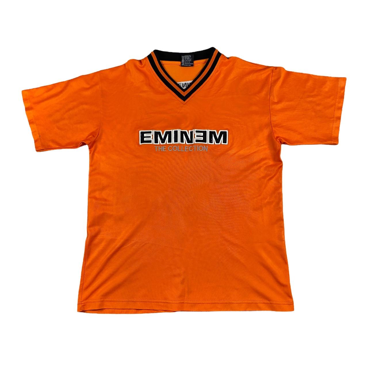 Vintage Y2K Eminem Slim Shady Jersey shirt Size:XL | Depop