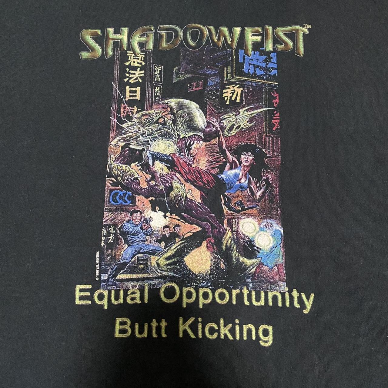 Vintage Shadowfist Equal Opportunity Butt Depop