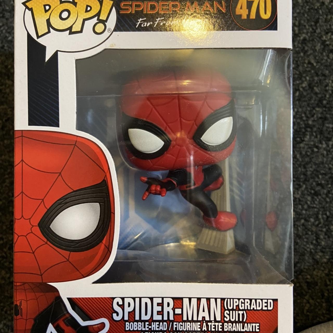 Funko pop spider sales man upgraded suit