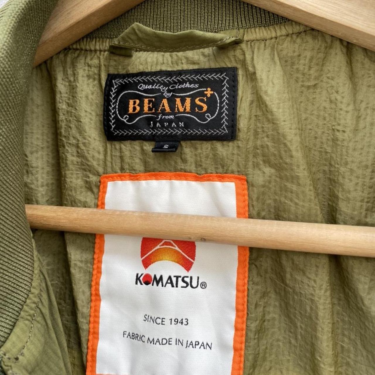 Beams Plus Komatsu Fabric Made In JAPAN Size S Also | Depop