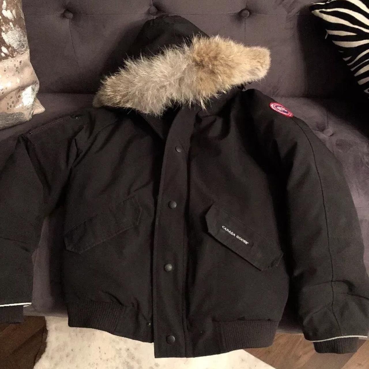 canada goose junior rundle bomber jacket