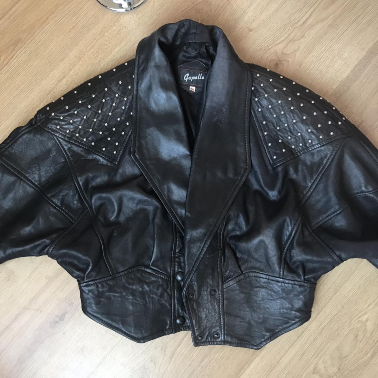 Gapelle sales leather jacket