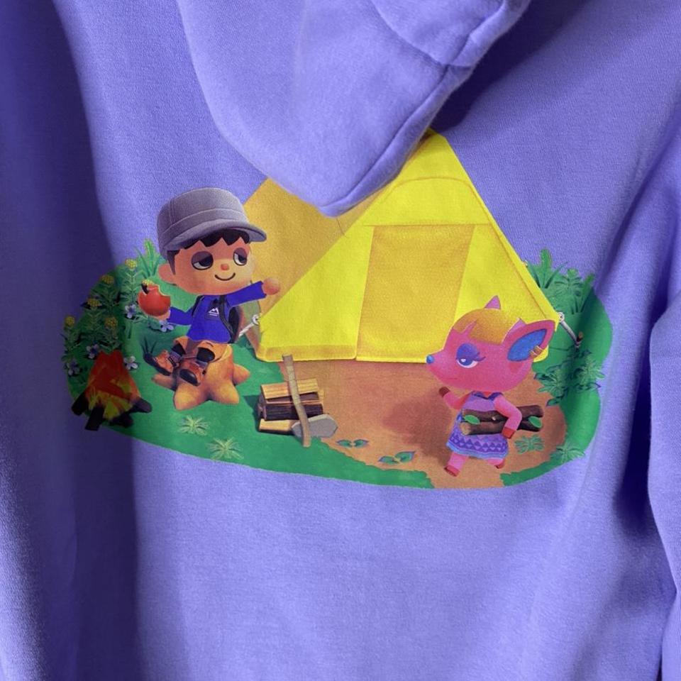 H M animal crossing hoodie Size small Never worn Depop