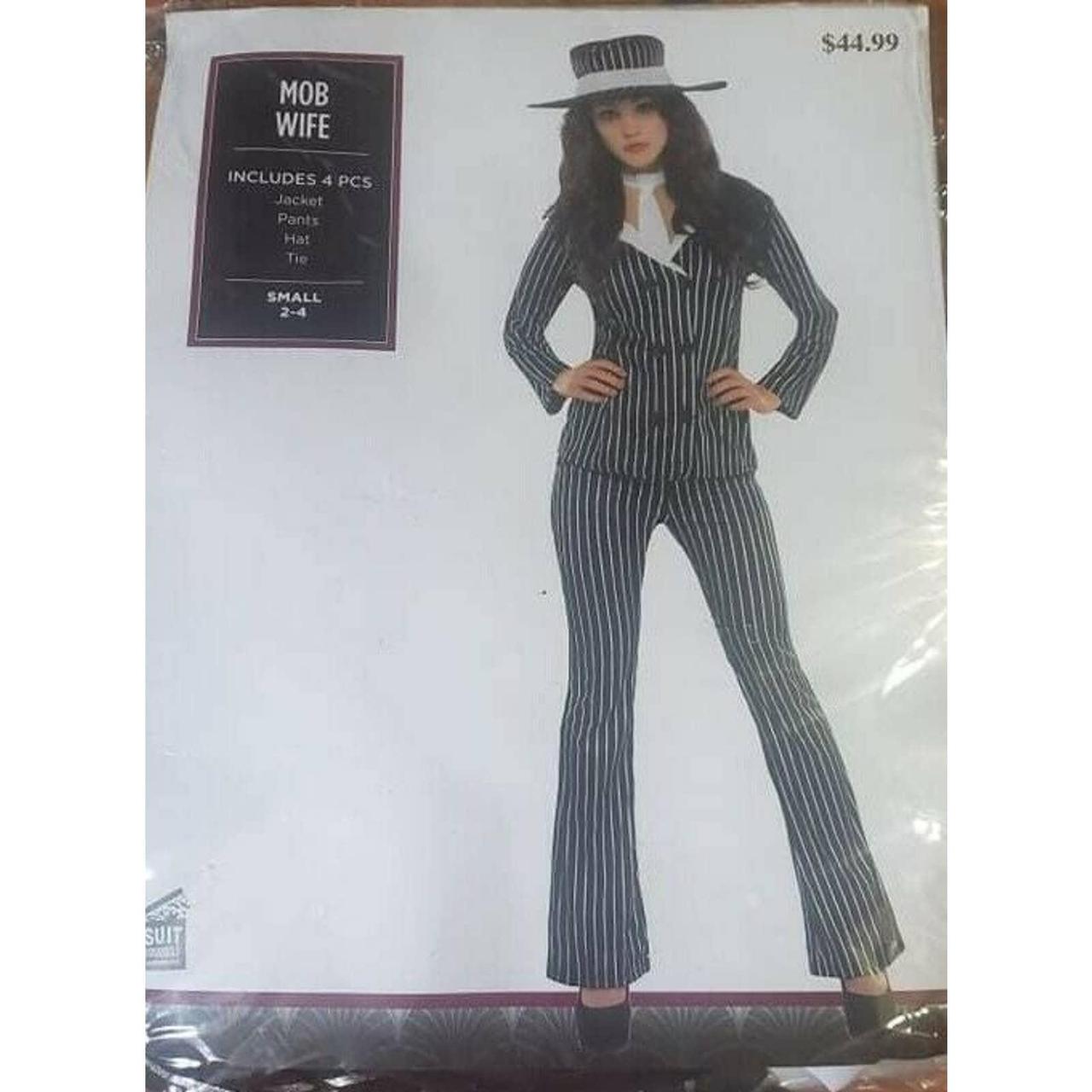 Mob Wife Costume Costume Halloween Fancy Dress Size Depop P0