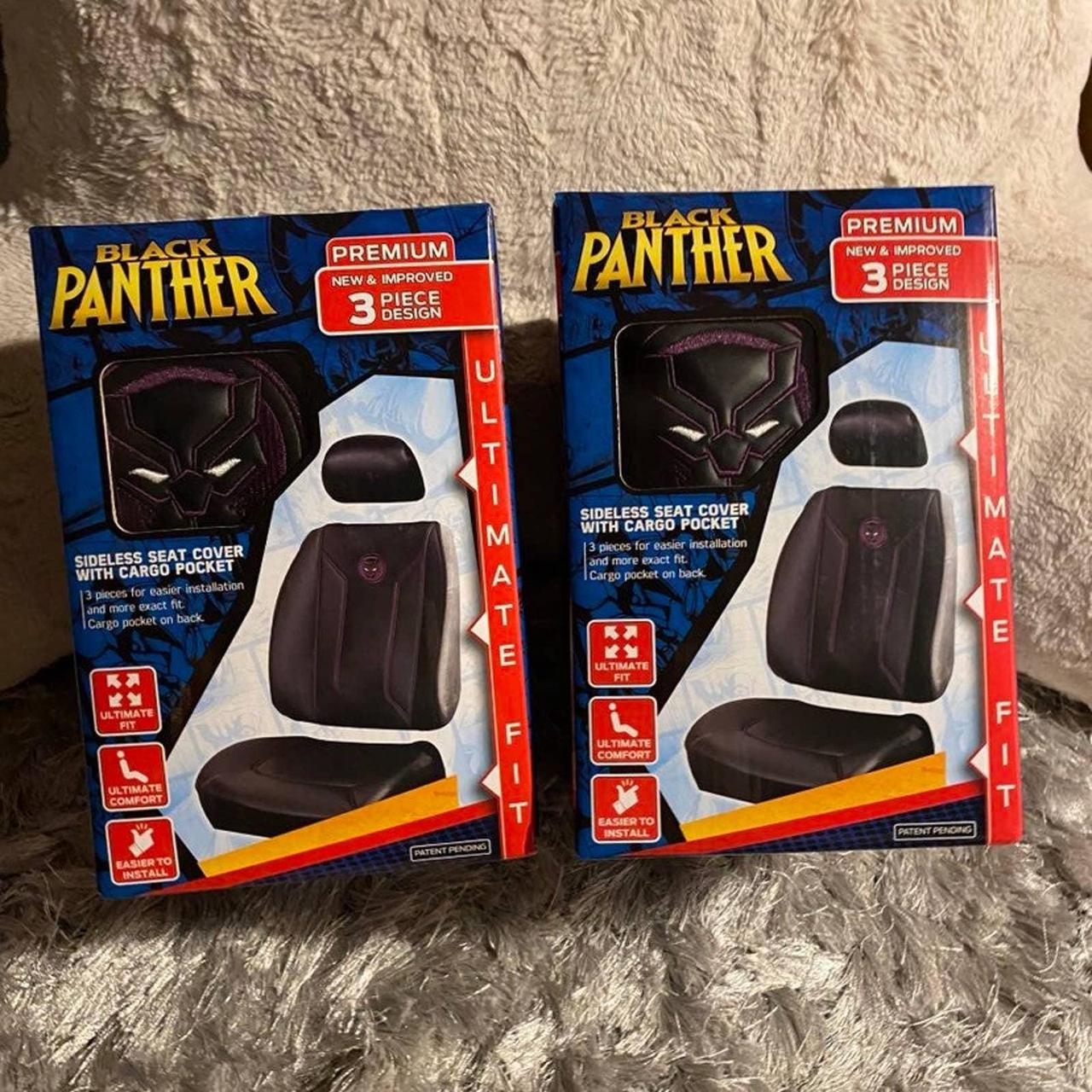 Marvel black online panther seat covers