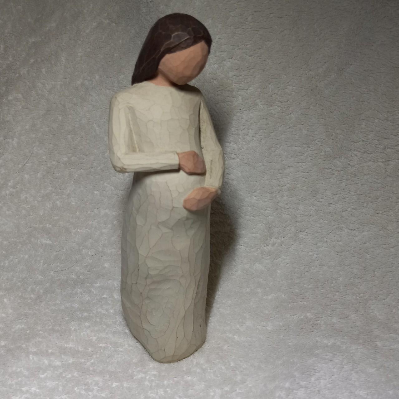 Willow tree, Cherish wood figure hand painted 8