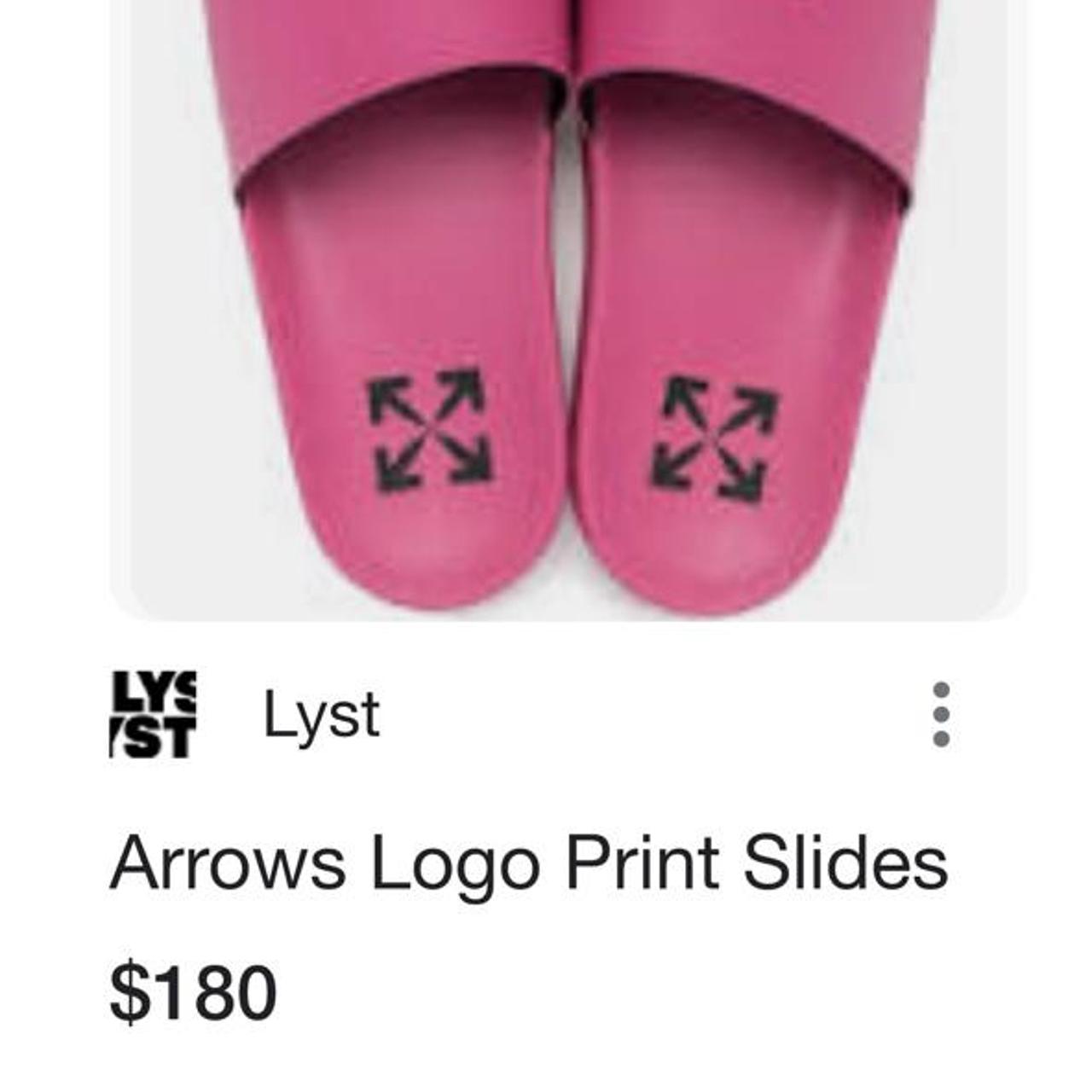 Off-White Women's Pink Slides