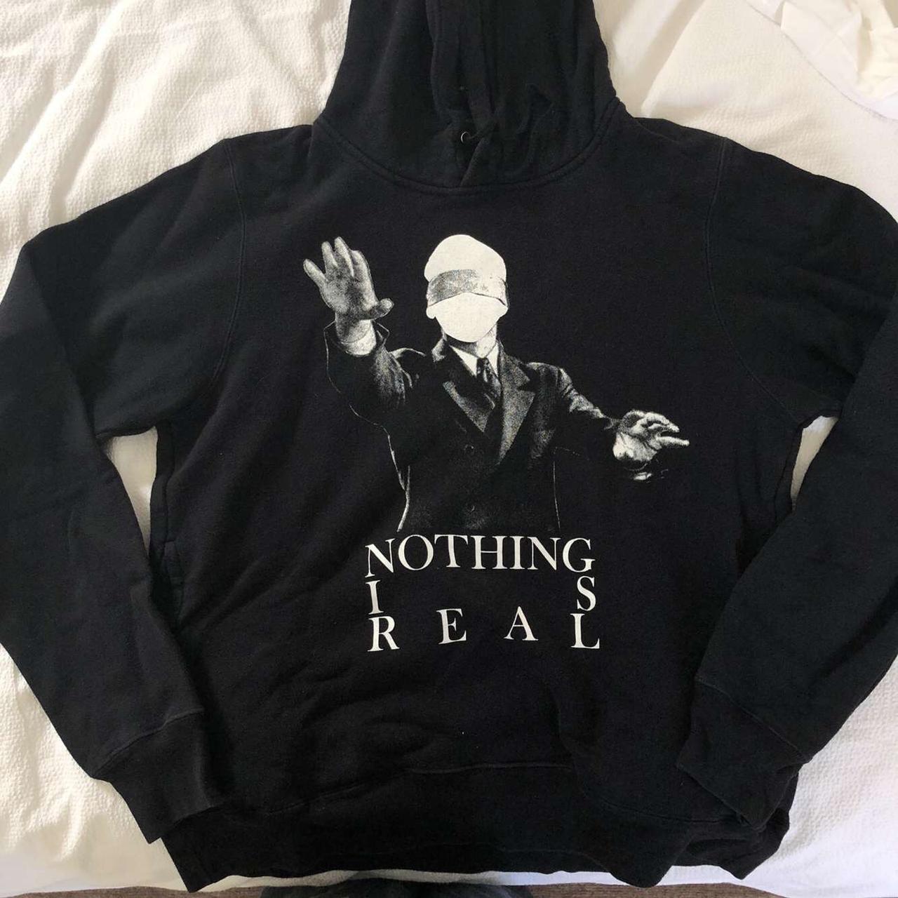 Undercover Hoodie: Nothing Is Real., purchased for...