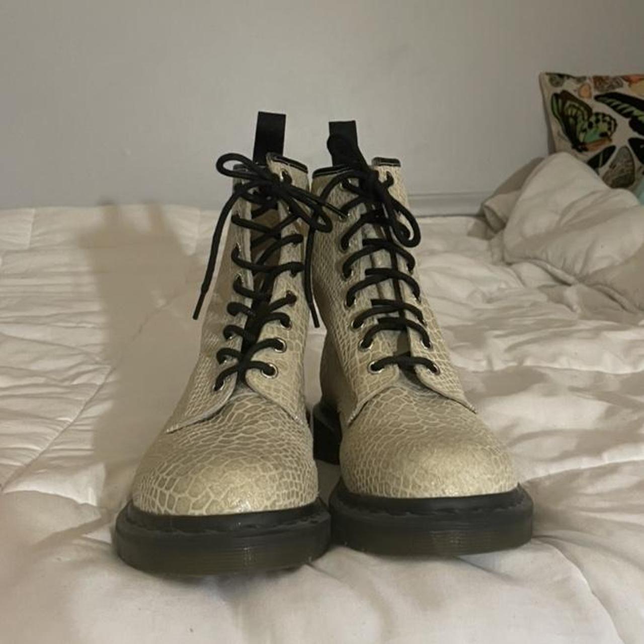 Doc martens snakeskin clearance boots