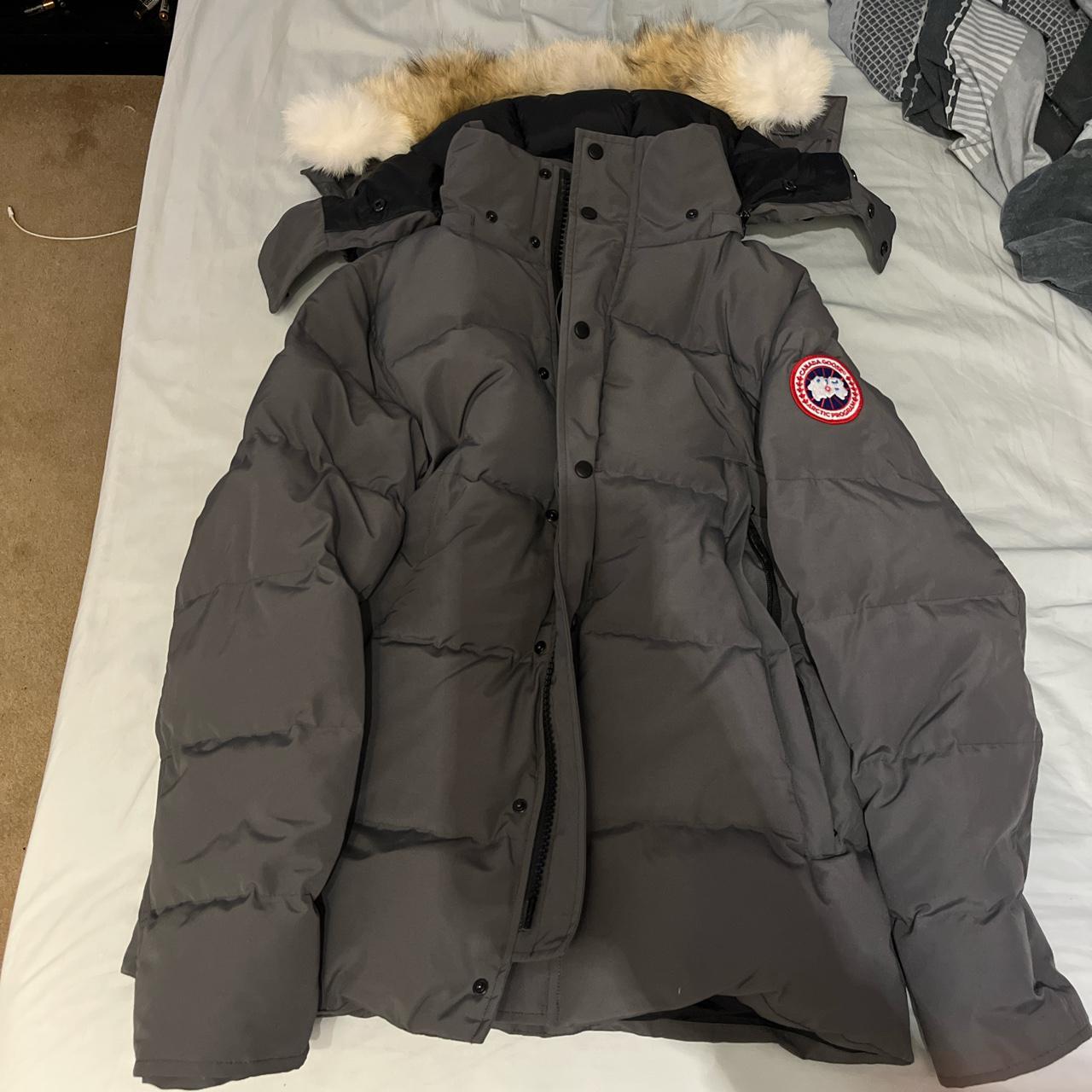 Authentic canada goose wyndham coat brand new with... - Depop