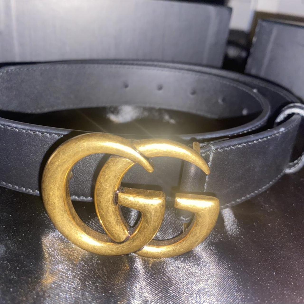 Gucci GG belt • Size 70.28 Xs • comes with box and... - Depop