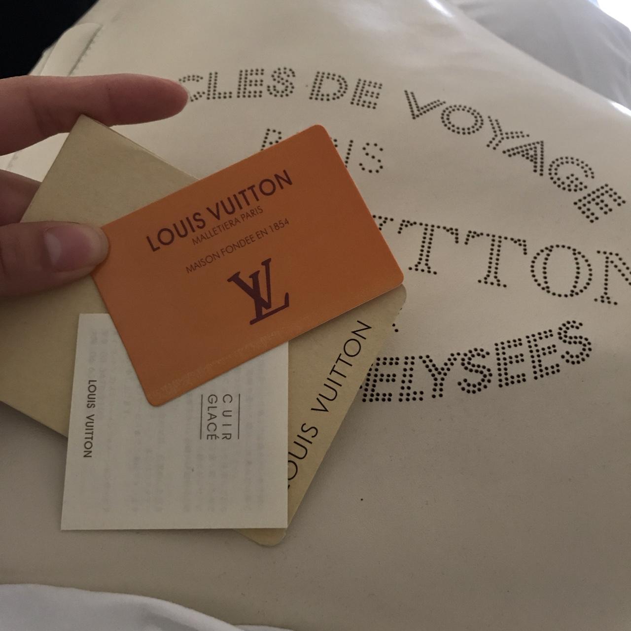 VINTAGE LOUIS VUITTON ARTICLE DE VOYAGE LOUIS VUITTON 101 CHAMP ELYSEES  PARIS, Luxury, Bags & Wallets on Carousell