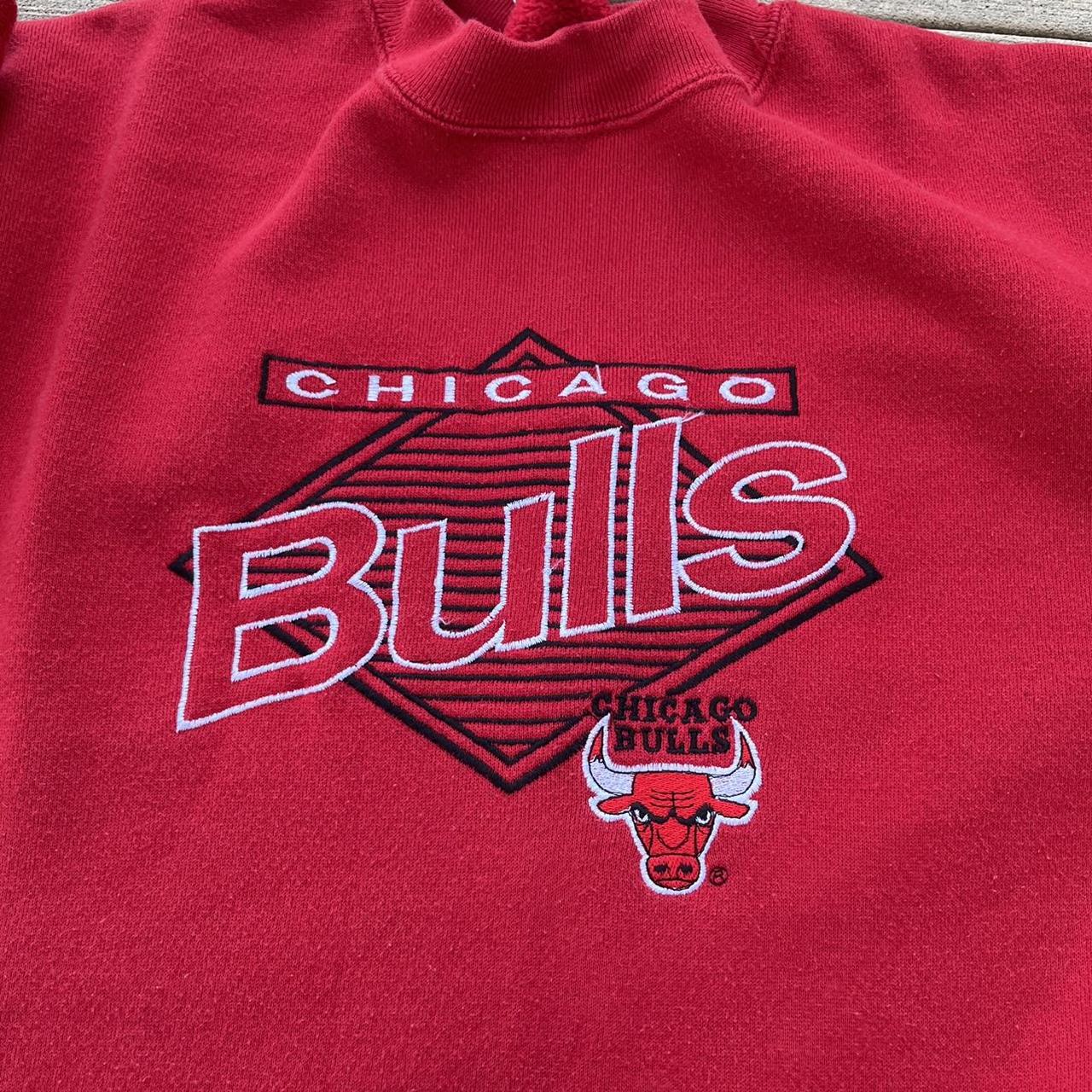 Vintage Tultex crewneck Vintage Tultex Chicago Bulls... - Depop