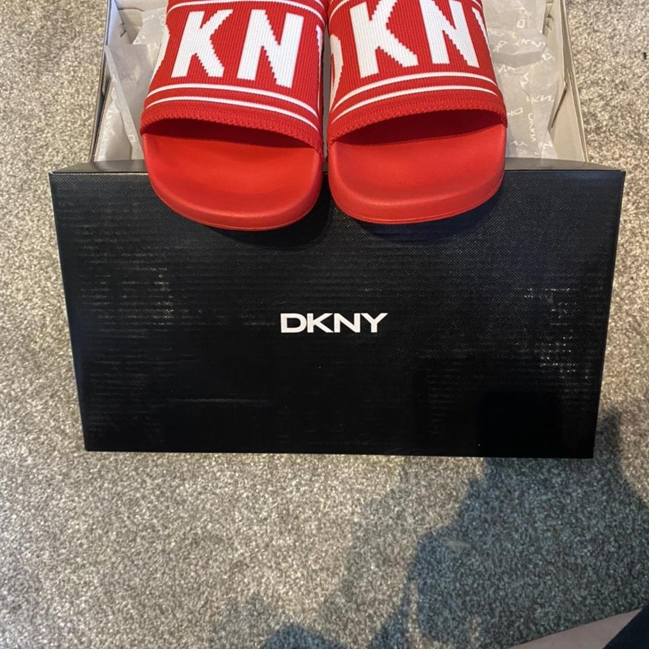 Dkny store red slides