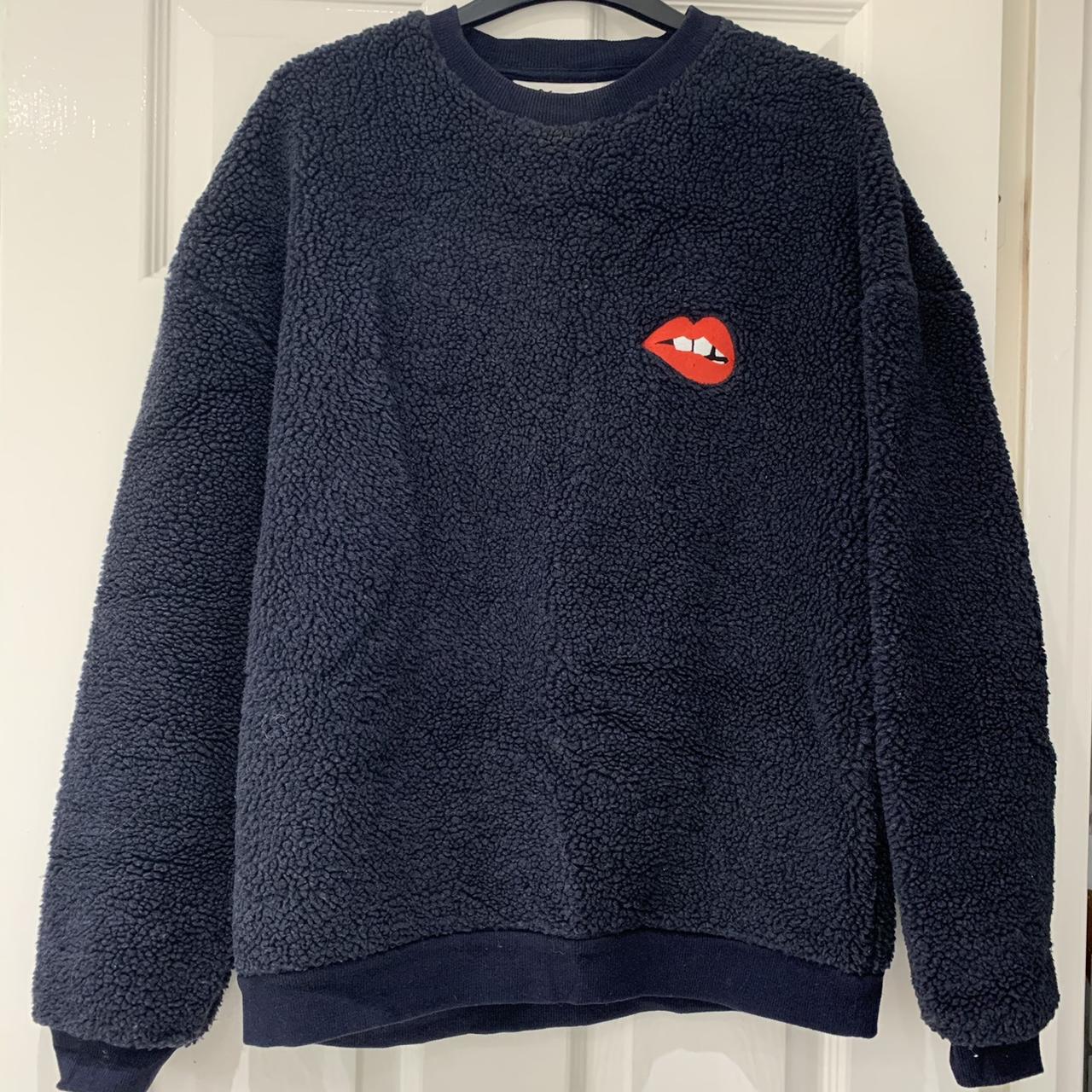 Topshop hot sale borg sweatshirt