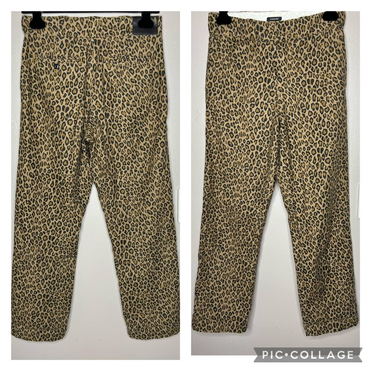 r13 leopard pants