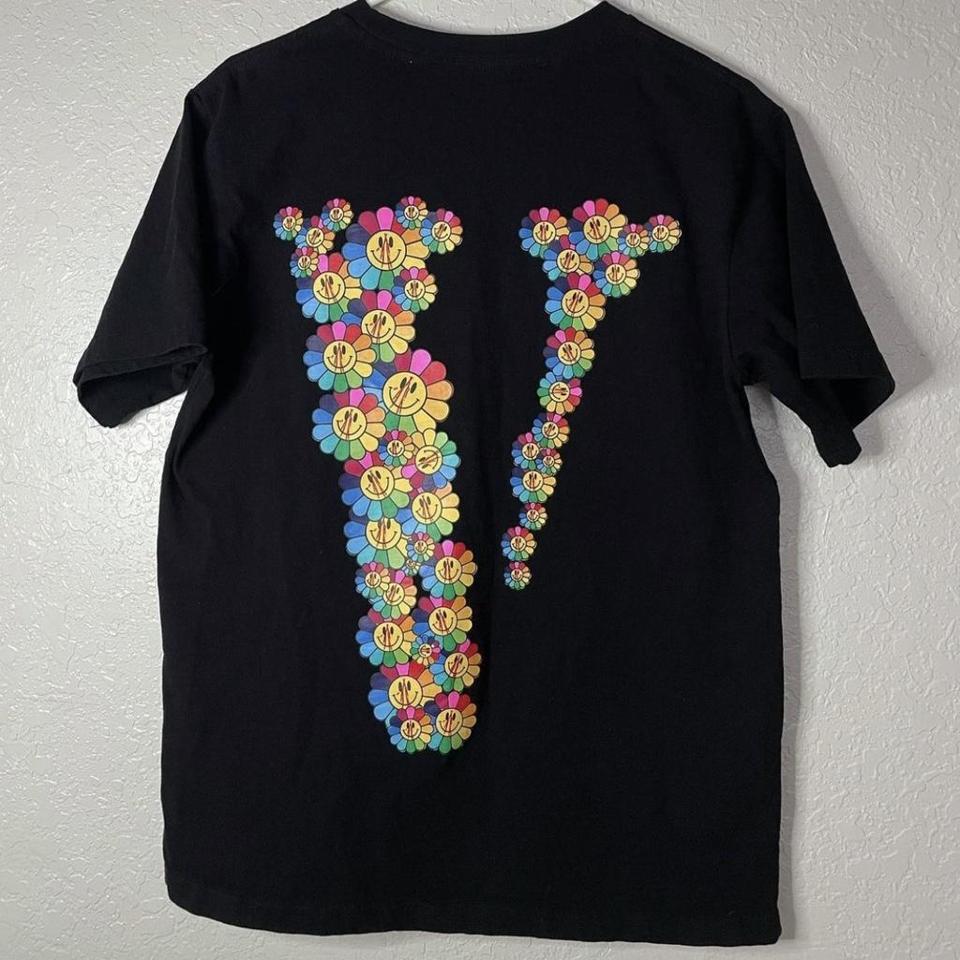 Vlone Men Flower T Shirt