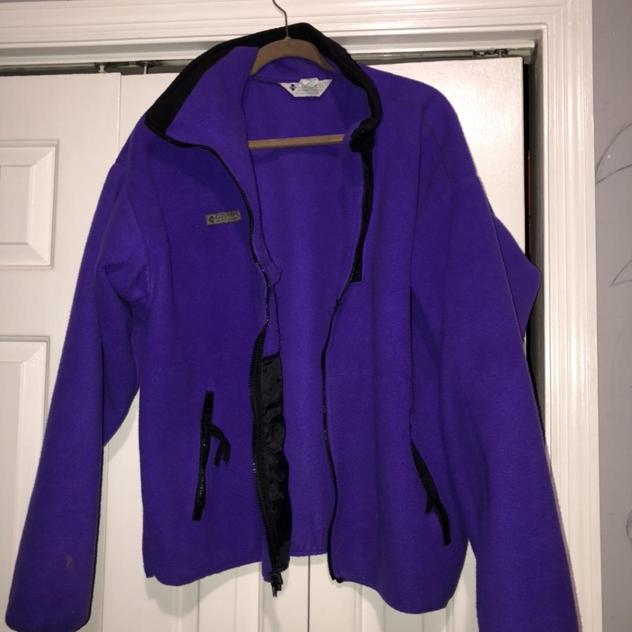 Columbia Sportswear Men's Purple Jacket | Depop