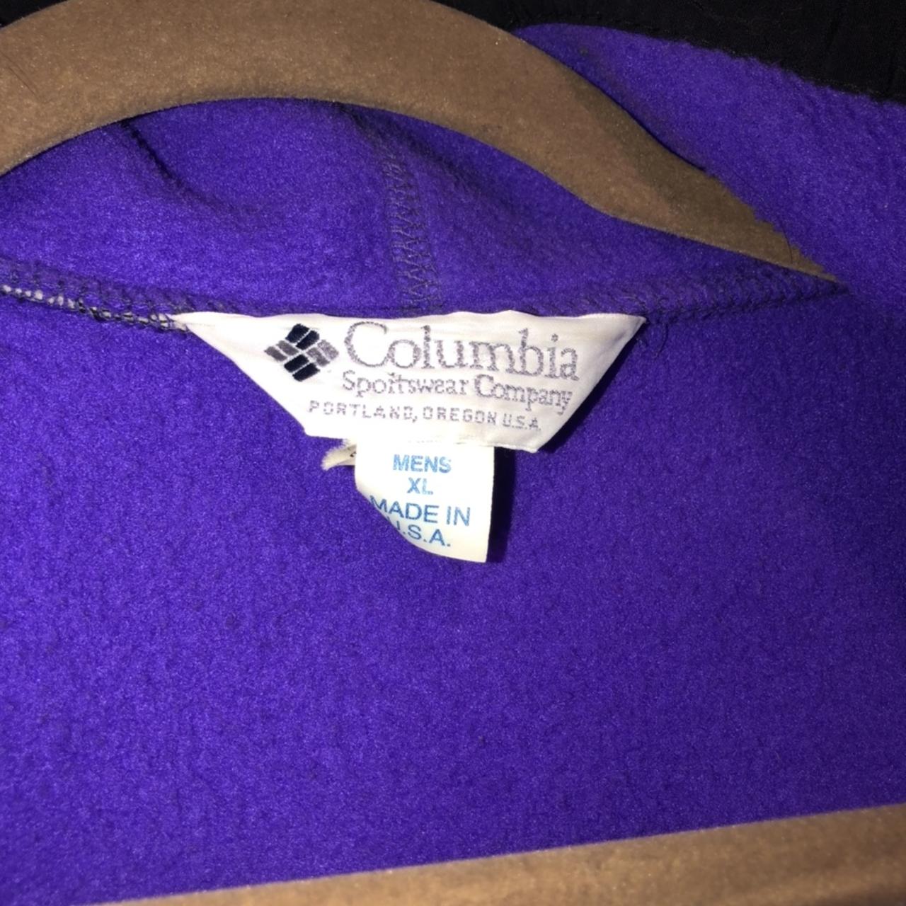 Columbia Sportswear Men's Purple Jacket | Depop