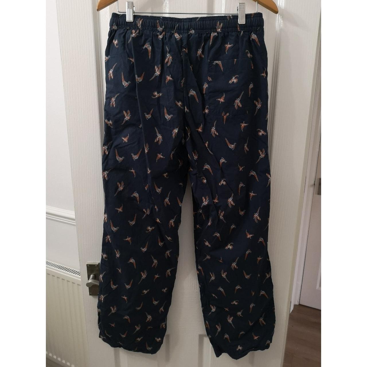 Navy blue jack wills leggings / pj bottoms with - Depop