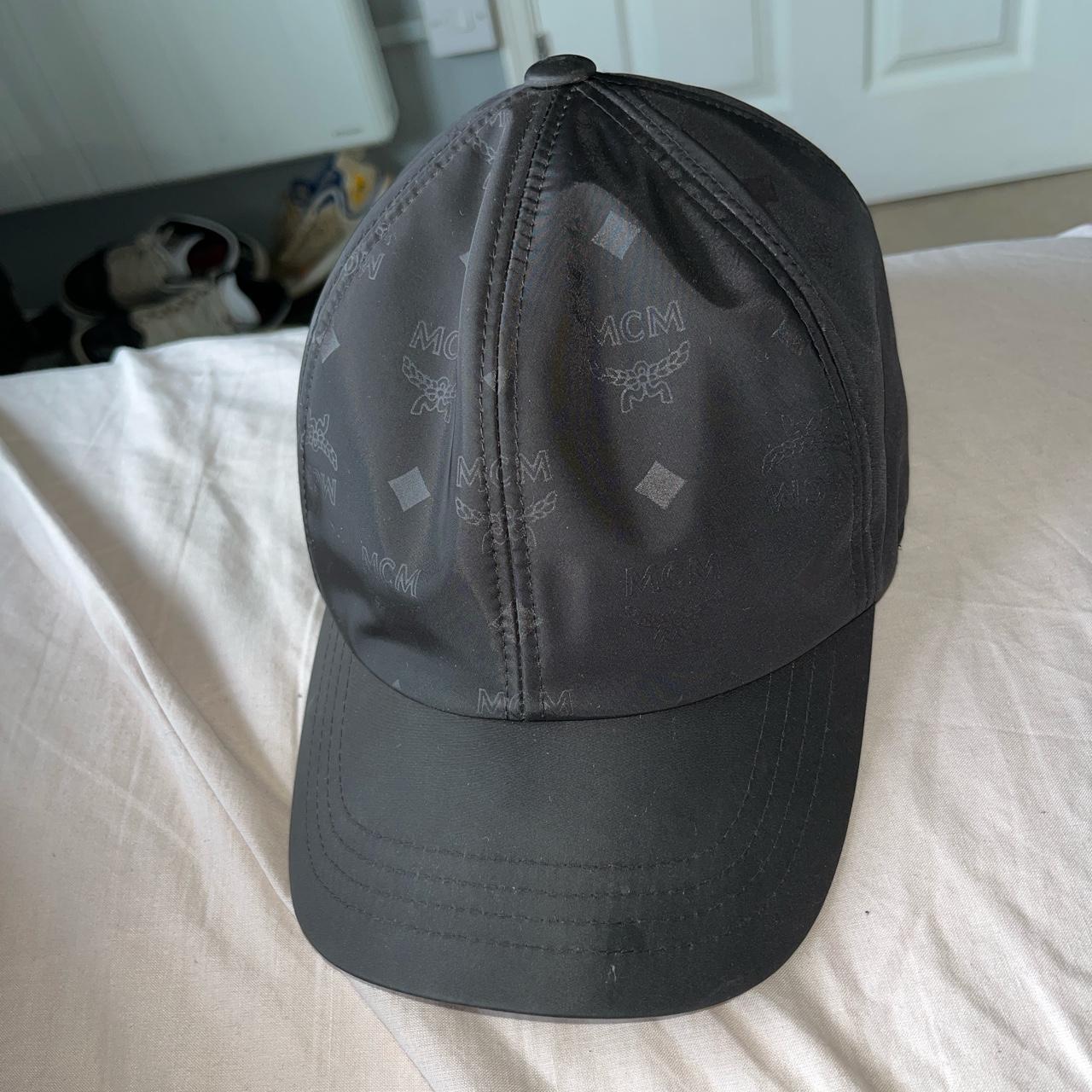 Mcm black outlet hat