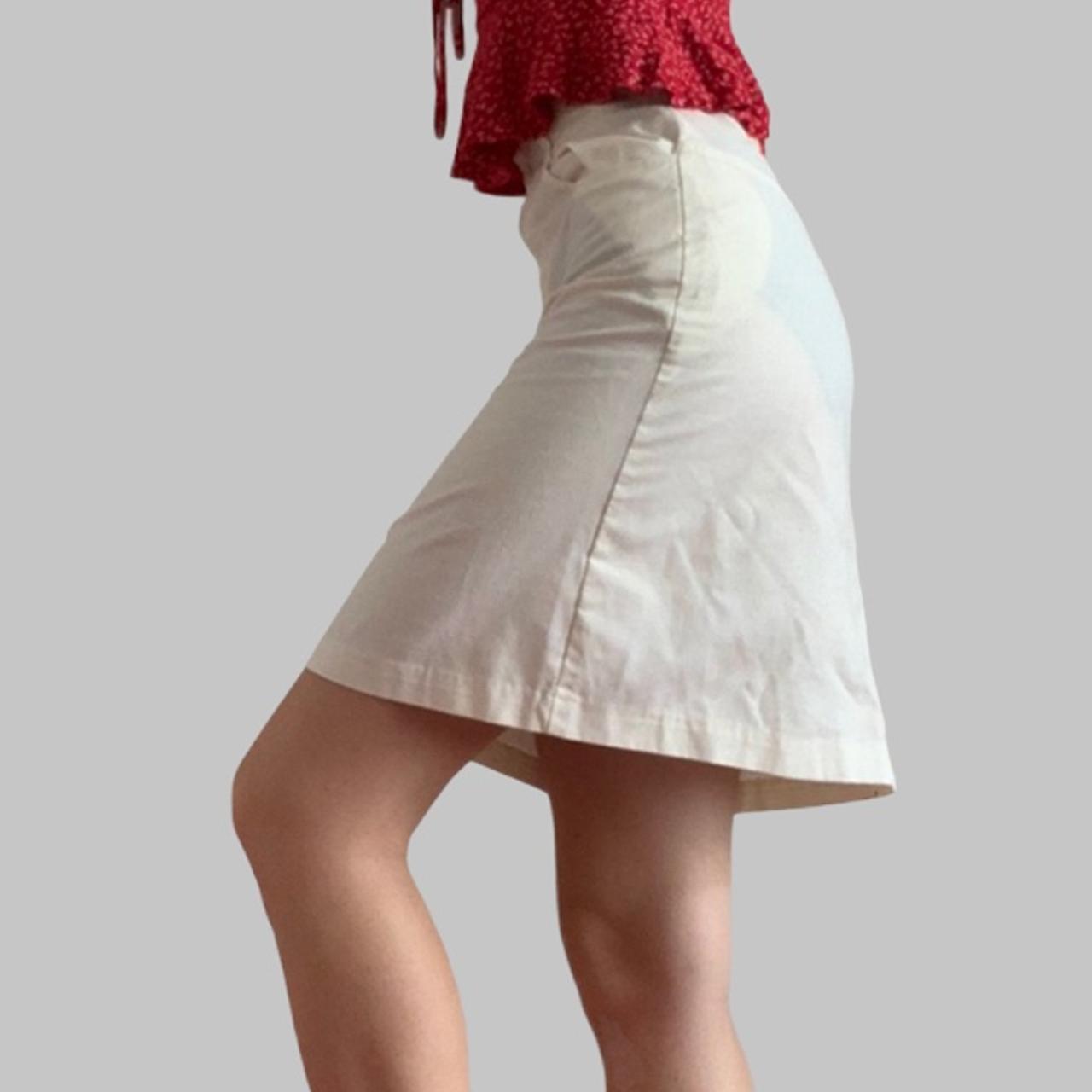 Carolina Herrera Women's Cream Skirt (2)