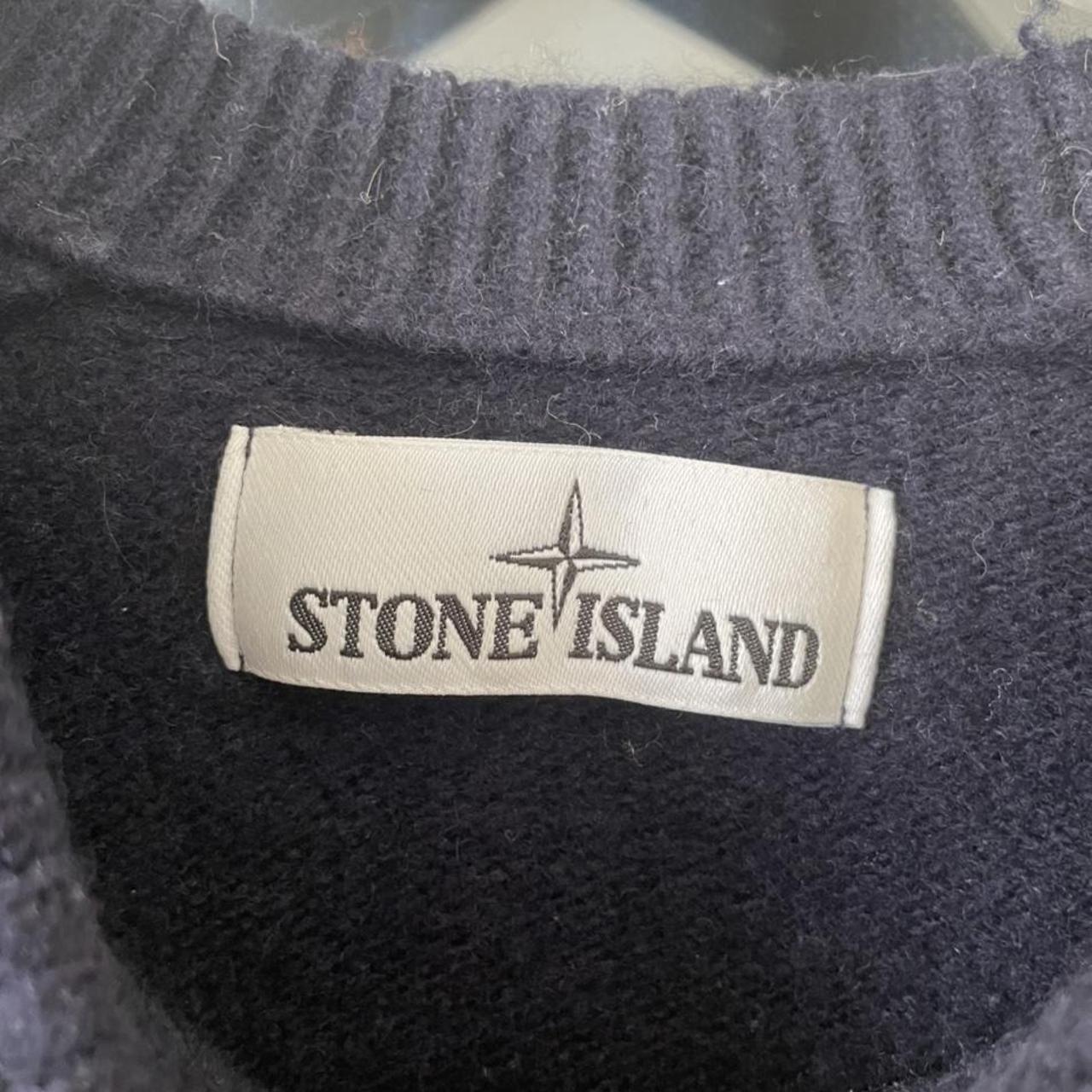 Stone island nitted jumper Size M - Depop