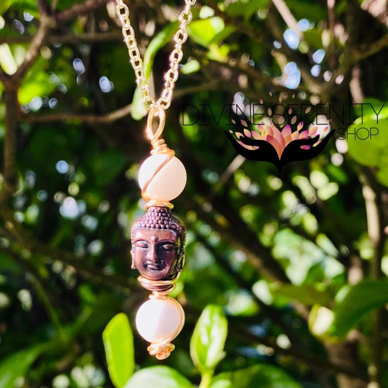 Lady on sale buddha necklace