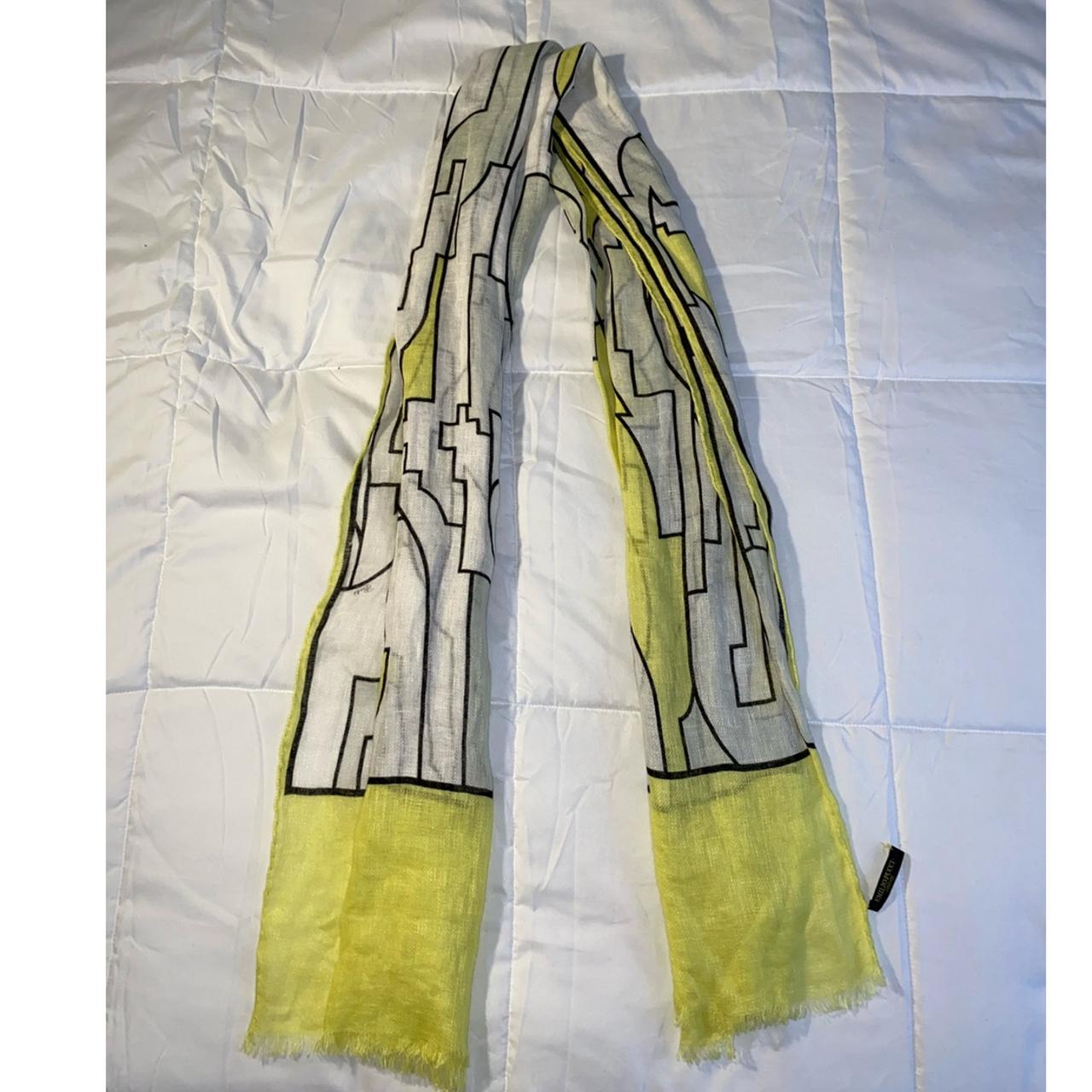 Emilio Pucci Women's Yellow and Green Scarf-wraps