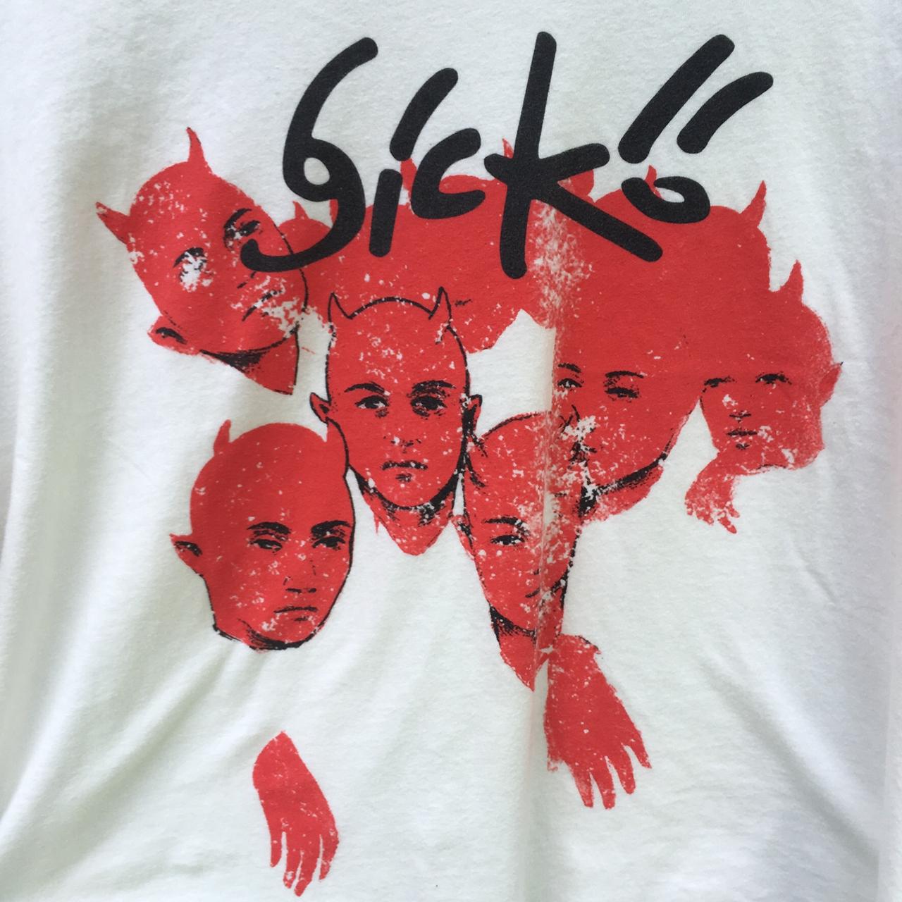 SICKO BORN FROM PAIN REX COLLER TEE sicko rex red... - Depop