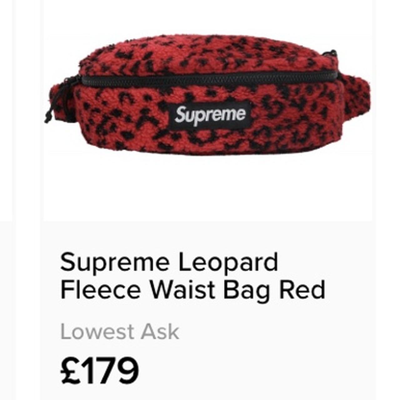 Supreme leopard fanny online pack