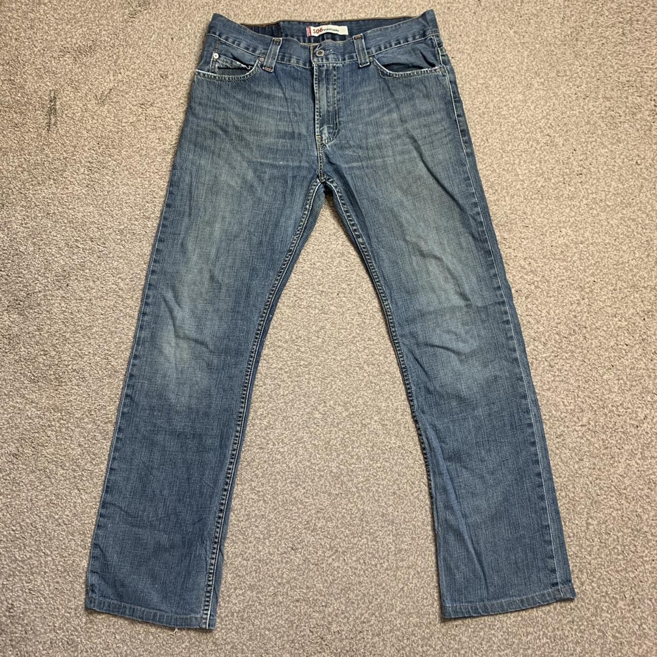 Levi’s 506 Jeans Standard Fit Zip Fly Straight Leg... - Depop