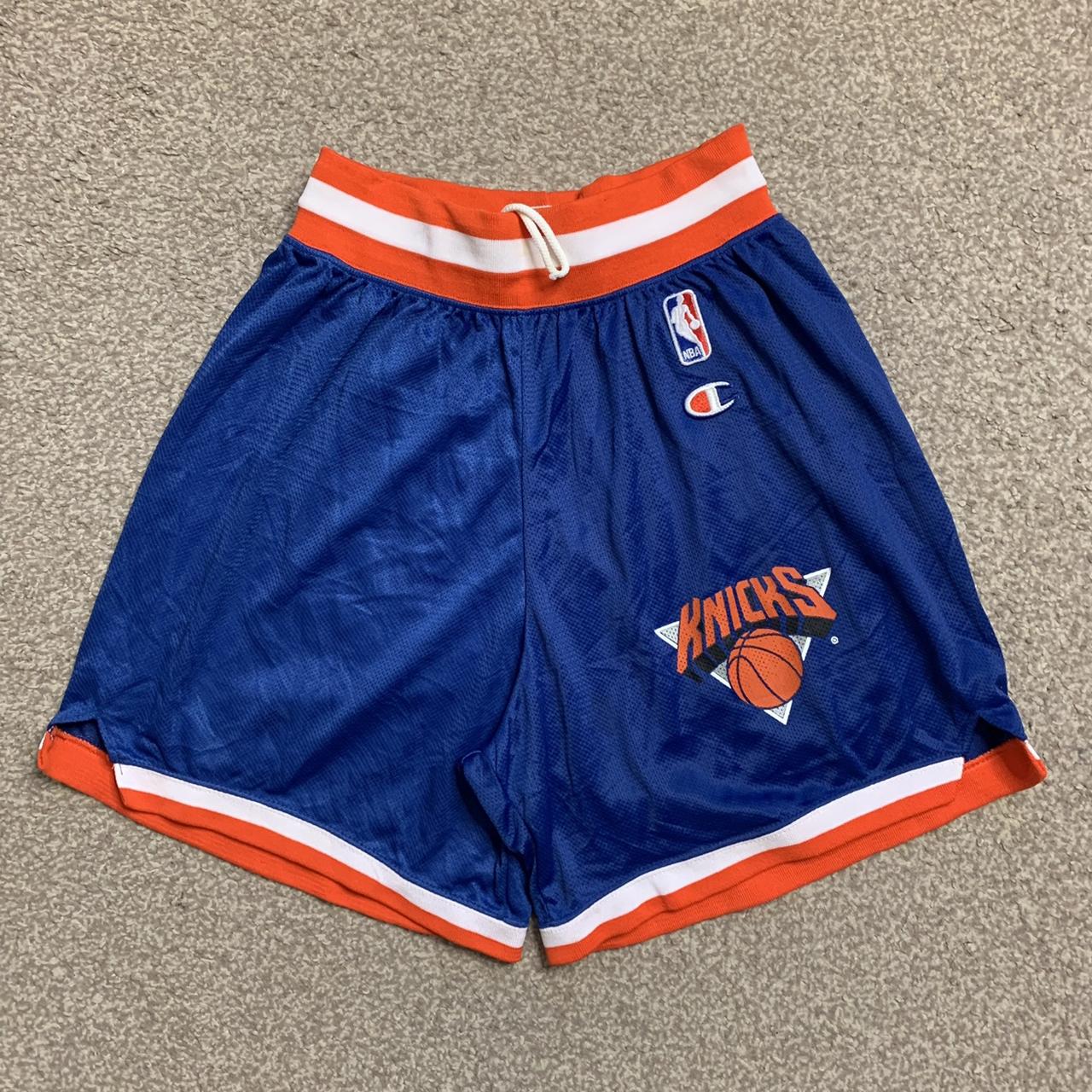 Champion Shorts Basketball NBA New York Knicks... - Depop