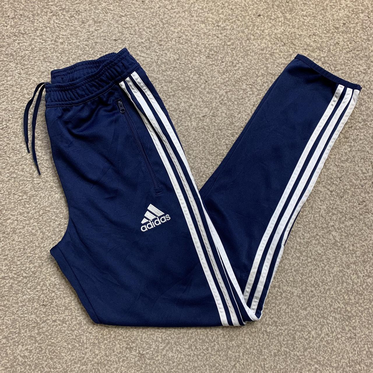 Adidas Vintage Tracksuit Bottoms Track Pants Tapered Depop