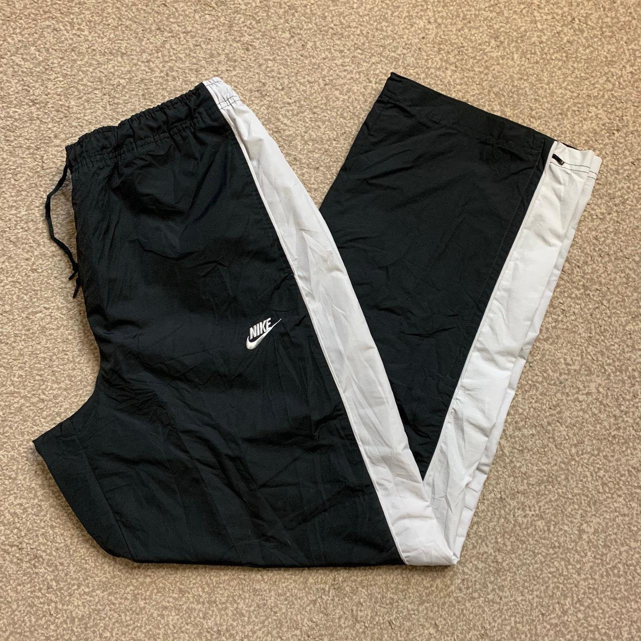 Nike Vintage Tracksuit Bottoms Track Pants Jogging... - Depop