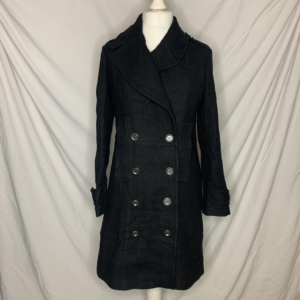 Burberry Brit Trench Coat Double Breasted Mac Jacket